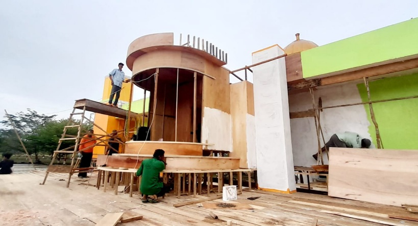 Pemkab Gesa Pembangunan Astaka MTQ Rohil 2023, Ada Pameran dan Bazar