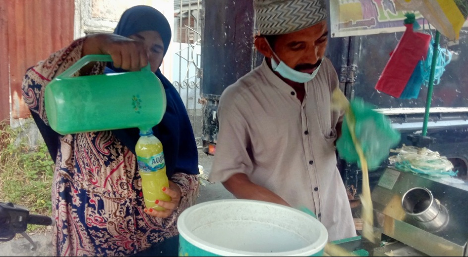 Bulan Ramadhan, Pedagang Air Tebu Panen Rezeki