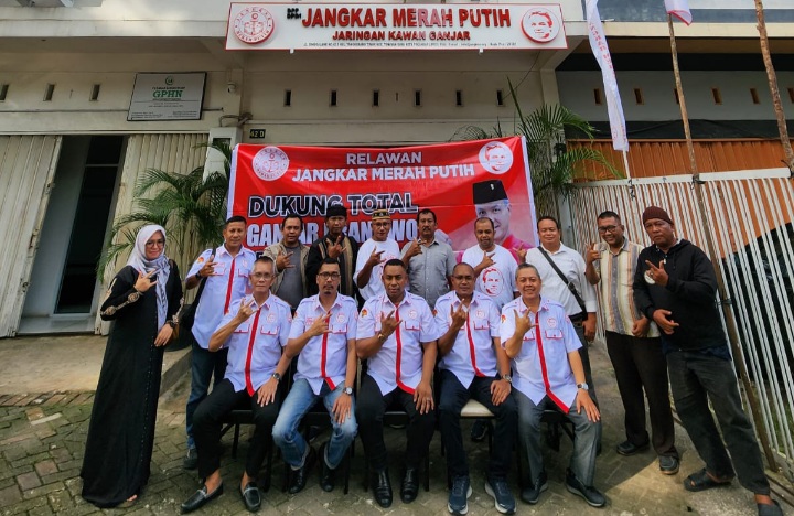 Berkantor Pusat di Riau, Relawan JMP Siap Dukung Total Menangkan Ganjar Jadi Presiden 2024