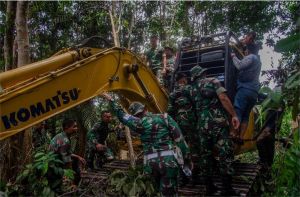 Tim Gabungan Berhasil Amankan SM Giam Siak Kecil dari Komplotan Perusak Hutan