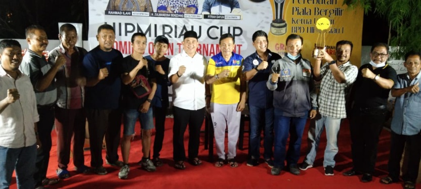 Atlet Domino PWI Berjaya, Alzamret-Riduan Bawa Pulang Piala dan Televisi