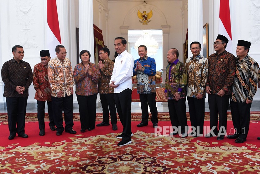 Pimpinan MPR Temui Jokowi Bahas Pelantikan