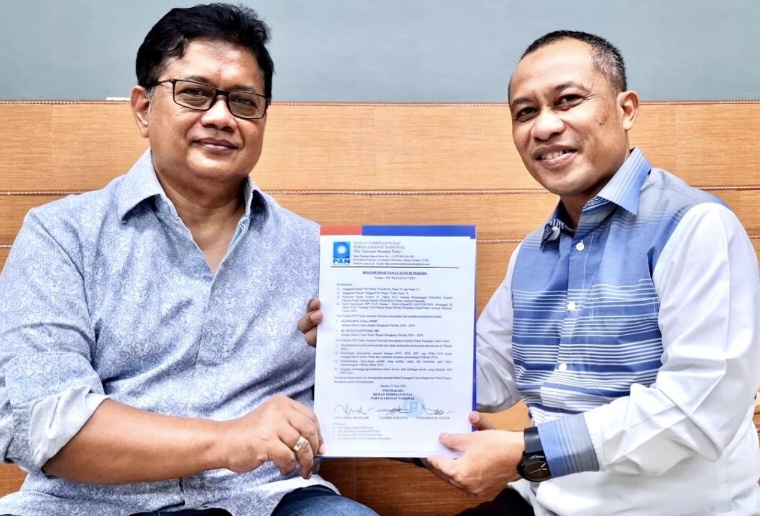 DPP PAN Yakin Pasangan Kasmarni - Bagus Santoso Kembali Menang Pilkada Bengkalis