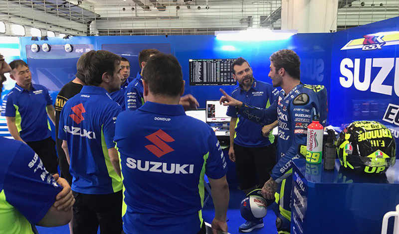 Bersama Iannone, Suzuki Tampil Lebih Optimistis