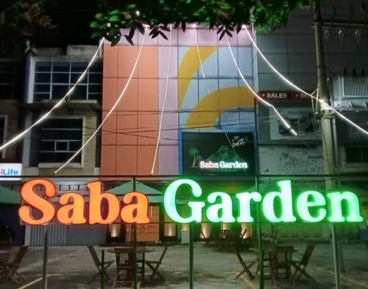 Saba Garden Cafe dan Resto Sajikan Aneka Menu Nusantara dan Western Food serta Live Music