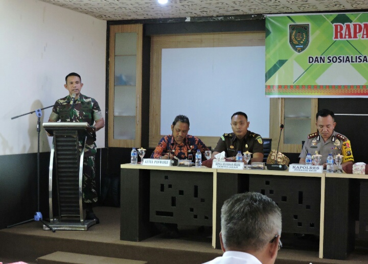 Dandim 0314 Inhil: Siapapun Calon Pilkada di Riau, TNI Dalam Posisi Netral