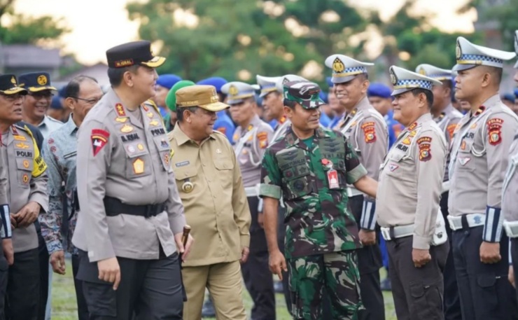 Gelar Apel.Siaga, 2.803 Aparat Kepolisian dan TNI di Riau Siap Amankan Libur Akhir Tahun