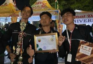 Keren, Mahasiswa UNRI Peringkat I Lomba Teknologi Tepat Guna pada Expo Kodam I Bukit Barisan