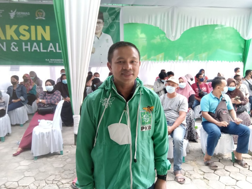 Gelar Vaksinasi di Pekanbaru, PKB Ingin Percepat Warga Tervaksin di Riau