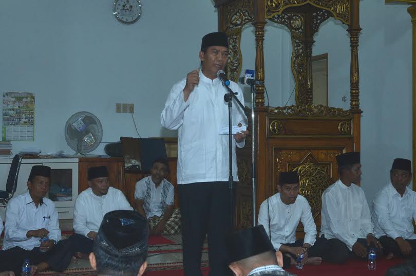 Wako dan Wawako Pekanbaru Safari Ramadhan di Masjid Nurul Hikmah Labuai