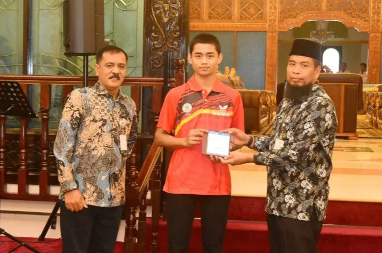Atlet Bengkalis Wakili Indonesia di Kejuaraan Tenis Meja U-15