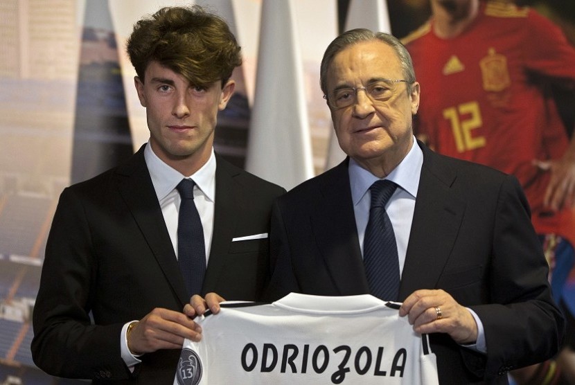Real Madrid Resmi Kenalkan Odriozola