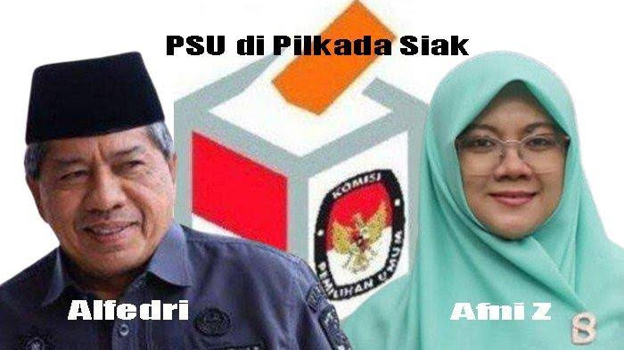 Masa Jabatan Alfedri Dipersoalkan Lagi, Pilkada Siak Berpotensi PSU 2  Kali?