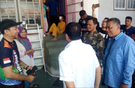 Komisi V DPRD Riau Tinjau Siswa Korban Kekerasan di SMP 38 Pekanbaru