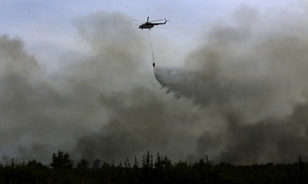 BMKG: Padamkan Kebakaran Hutan 54 Bom Air Sasar di 12 Titik Api
