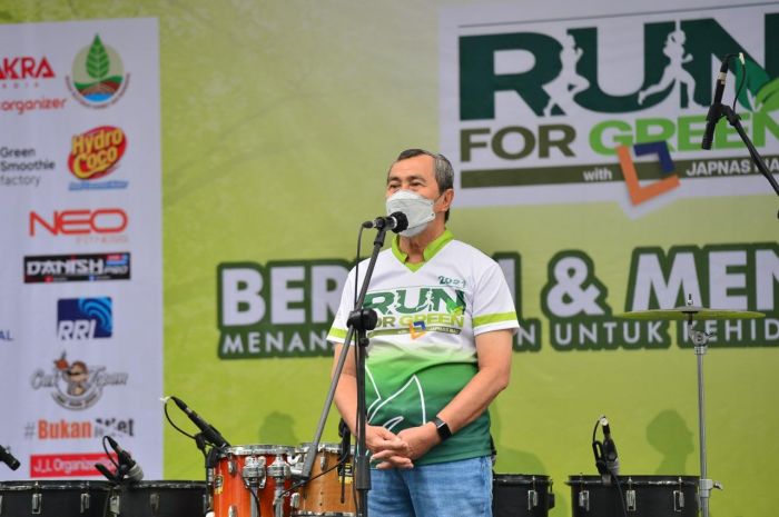 Gubri Hadiri Run For Green bersama JAPNAS Provinsi Riau