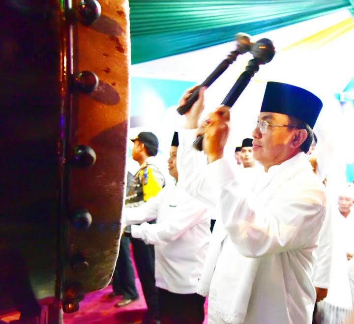 Bupati HM Wardan Buka Pawai Takbir Idul Fitri 1438 H