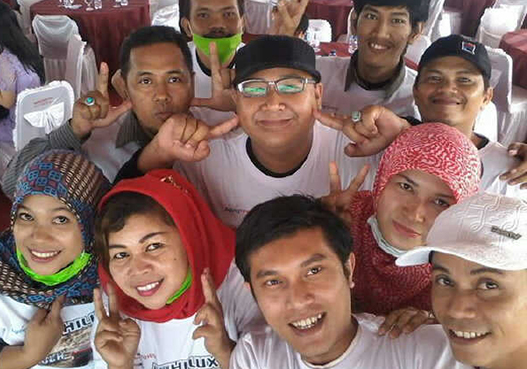 Uji Nyali Jurnalis Bersama All New Hilux di Medan Off Road