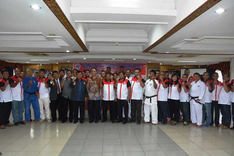 Sekko Hadiri Pelantikan Pengurus Karate Riau