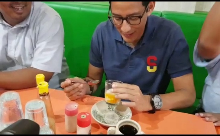 Sandiaga Uno terkesan kopi lokal Riau