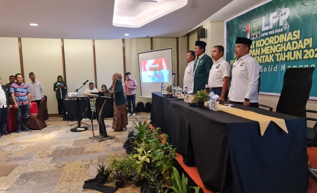 PKB Riau Gelar Rakor Persiapan Pemilu 2024 dan TOT Lembaga Saksi Pemenangan Se-Provinsi Riau