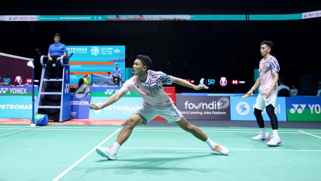 Kalah dari Malaysia, Fajar/Rian Harus Puas Runner Up di Indonesia Masters