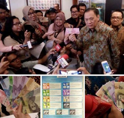 Bank Indonesia Resmi Luncurkan Uang Rupiah Baru