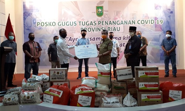 SKK Migas – PT CPI Salurkan Bantuan ke 7 Kabupaten/ Kota di Riau