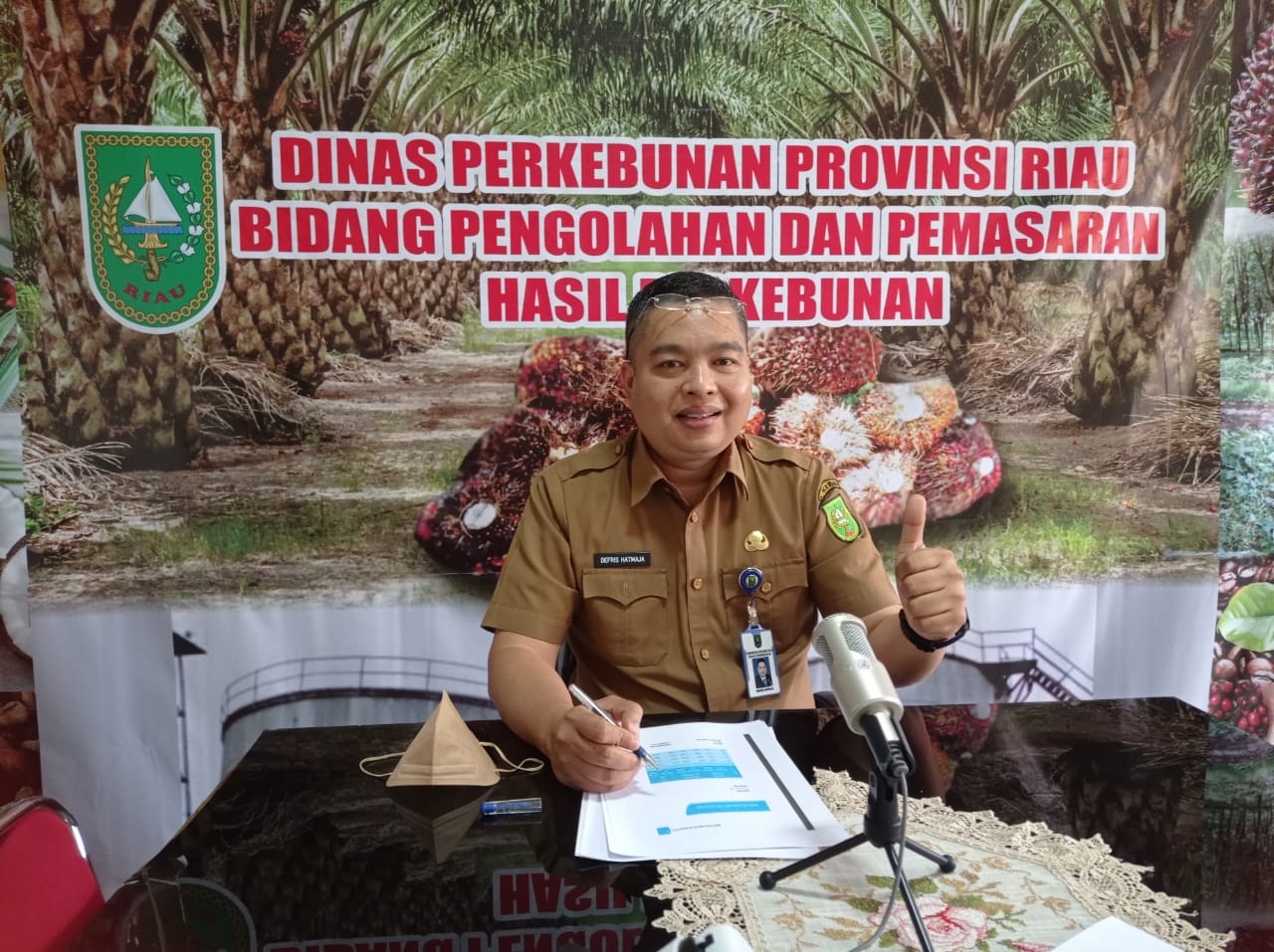 Harga Sawit di Riau Naik, Disbun: Penyebabnya Karena Harga CPO di Malaysia Naik