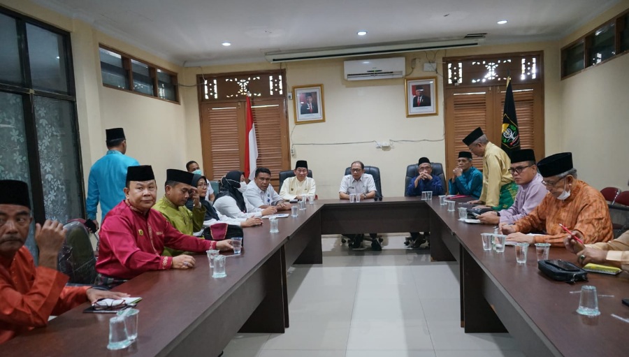 Silaturahmi ke LAMR, BNN Riau Paparkan Strategi Penanganan Narkotika