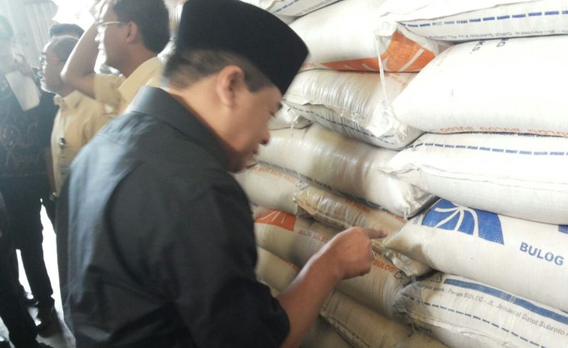 Ketua DPR Sidak ke Gudang Bulog & Pasar Cipinang