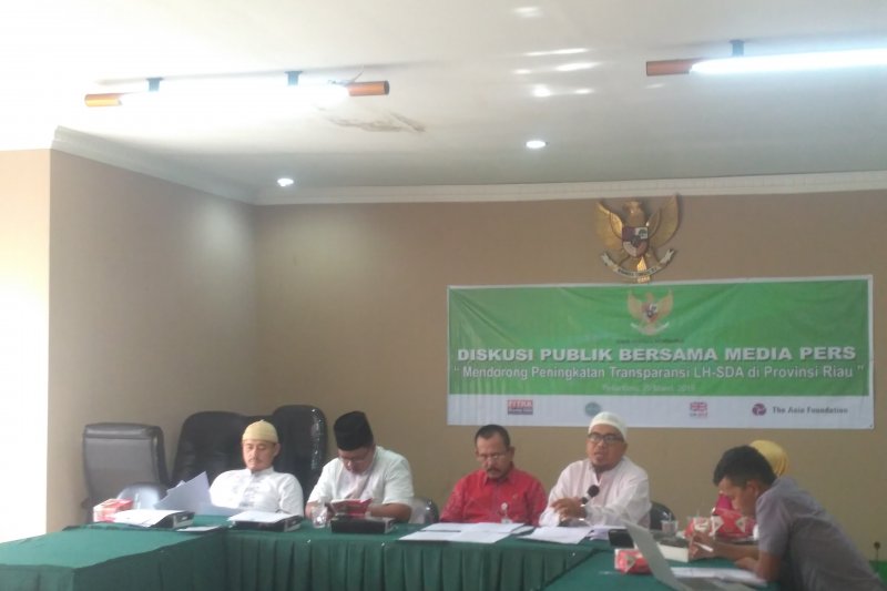 Enam Surat Keputusan KIP Riau dorong transparansi Lingkungan hidup dan SDA