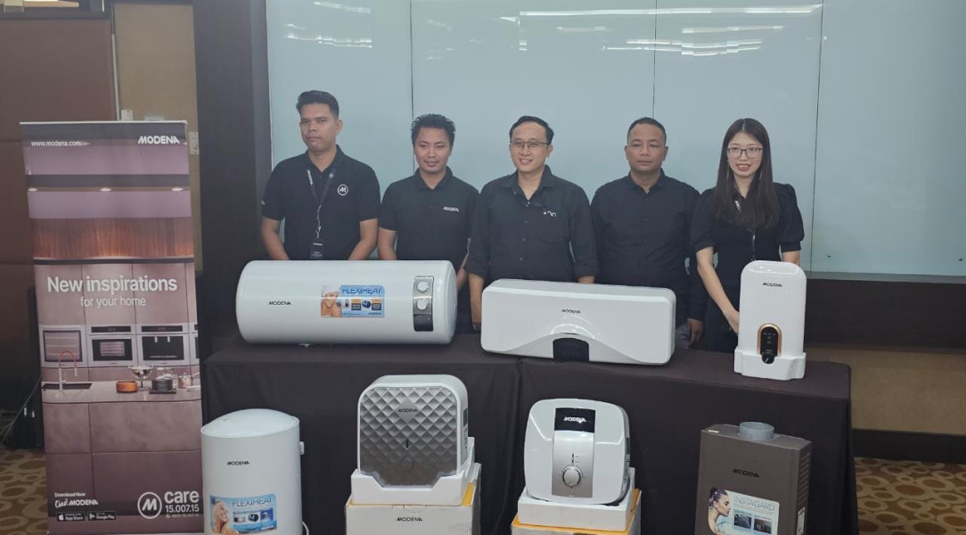 MODENA Perkenalkan Water Heater Baru Dengan Teknologi Canggih