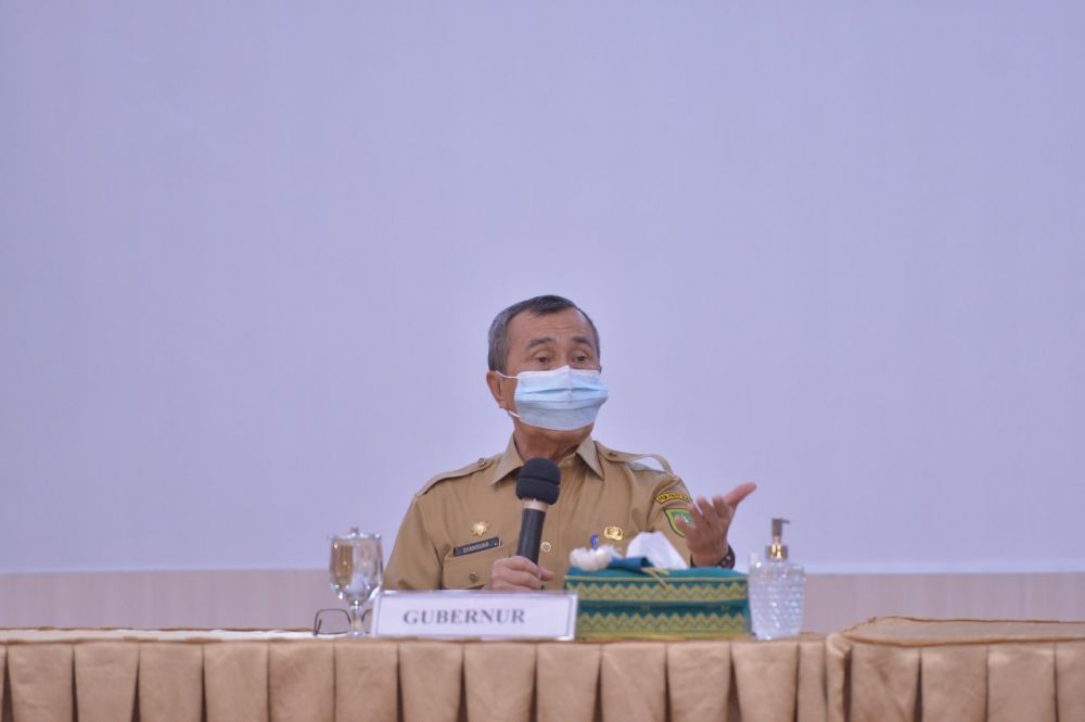 Gubernur Riau Keluarkan Maklumat Penanganan Covid-19