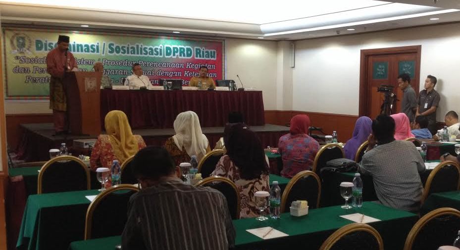 DPRD Samakan Persepsi dengan Pemprov Riau