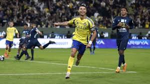 Mantap, Ronaldo Cetak Gol Heading Gila saat Al Nassr Gebuk Al Wasl 4-0