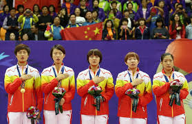China Satu-satunya Kontingen Lewati 100 Emas Asian Games