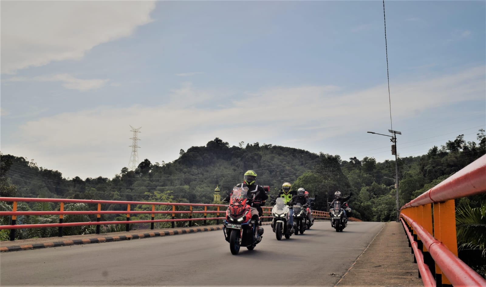 Touring Wisata Bareng Honda ADV Indonesia Chapter Pekanbaru