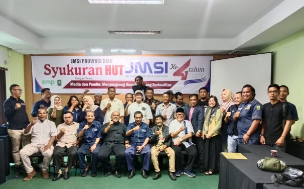 JMSI Riau Gelar Syukuran HUT ke-4,  Siap Songsong Pemilu dan Pilkada Serentak Tahun 2024