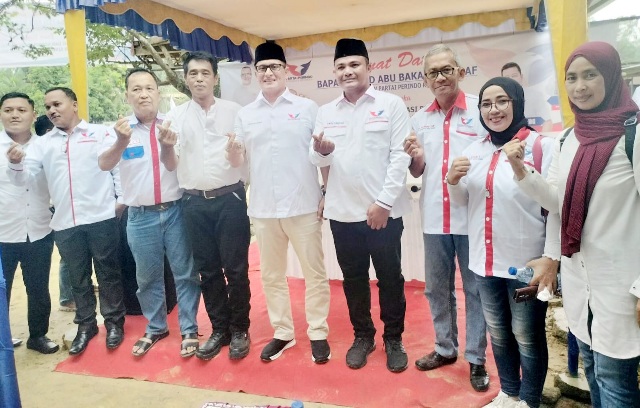 Ketua DPW Partai Perindo Riau Hadiri Konsolidasi 3 DPC Partai Perindo di Rohil