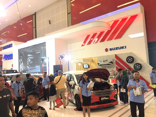 Suzuki Tembus Target Penjualan  di GIIAS Surabaya 2019