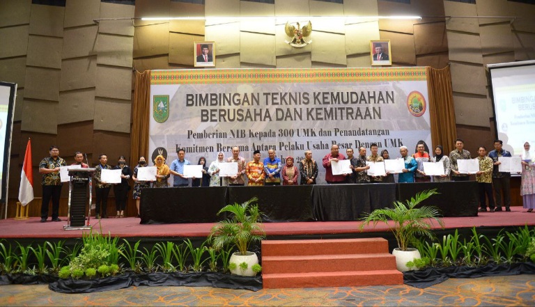 300 UMKM di Riau dapat Nomor Induk Berusaha