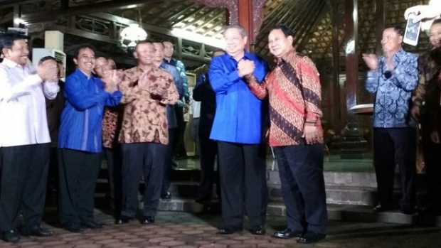 Bertemu SBY, Prabowo: Presidential Threshold Lelucon Politik