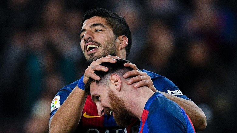 Messi-Suarez Tutup Tahun dengan Predikat El Pichichi