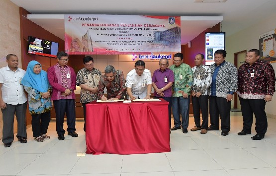 RSUD Ahmad Thabib Kepri Gandeng Bank Riau Kepri untuk Tagihan Pasien Sistem <>Host to Host