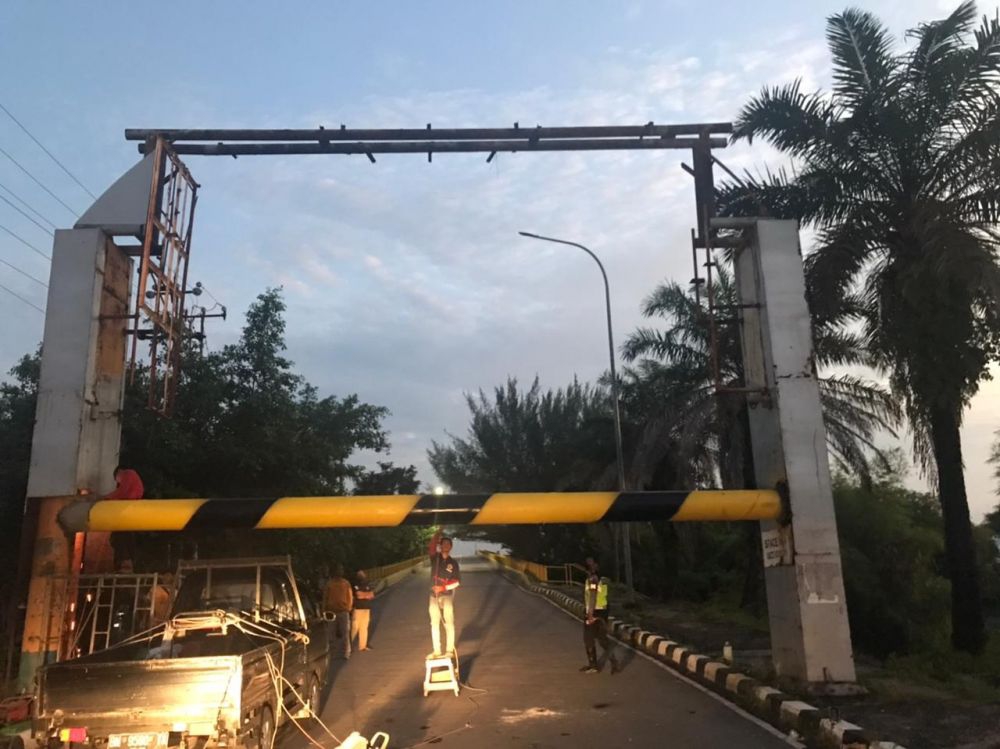 Viral di Medsos Portal Jembatan Siak I Keropos dan Membahayakan, PUPR PKPP Riau langsung Turun Tanga