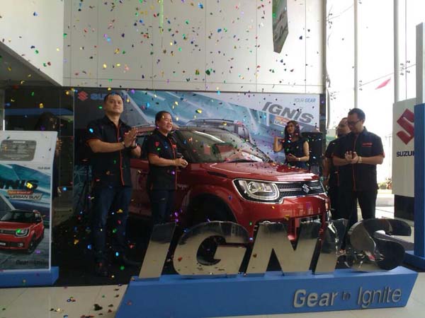 SBT Resmi Launching Suzuki Ignis di Riau