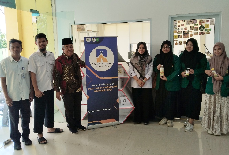 Mahasiswa  Magang Program AUM Rumah Lemon Kunjungi  PLUT Riau