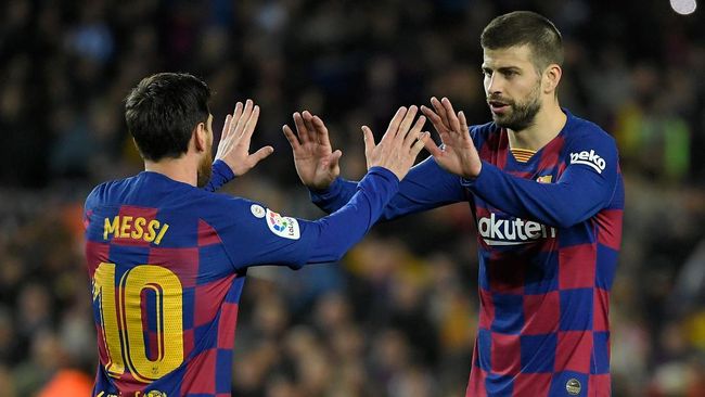 Messi Diduga Tahu Pique Sudah Lama Berkhianat di Barcelona