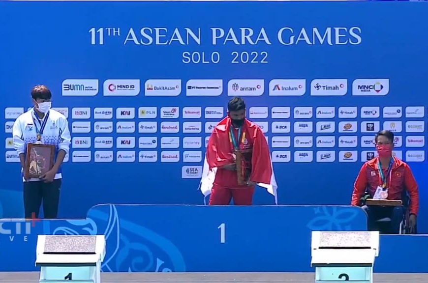 Atlet NPCI Asal Riau Sumbang Medali di ASEAN Para Games Solo